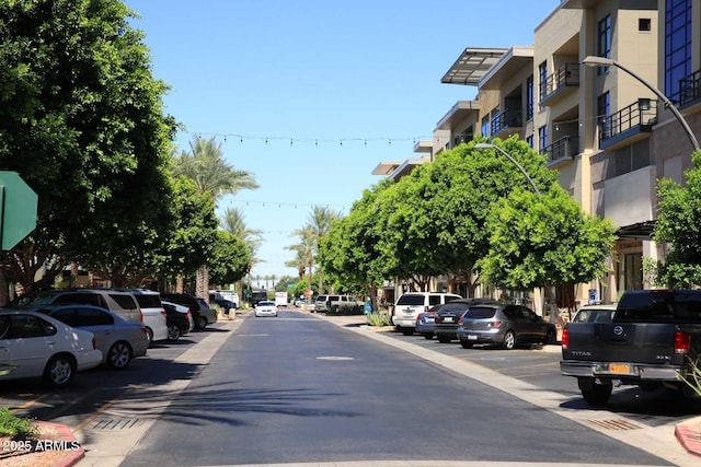 view of road