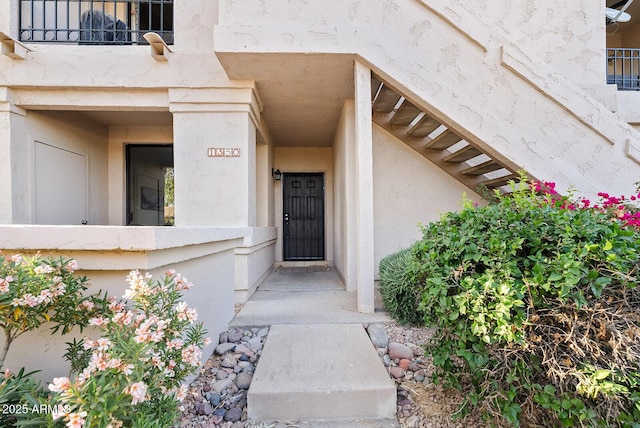 9708 E Via Linda Rd Unit 1350, Scottsdale, AZ 85258 - property entrance featuring stucco siding