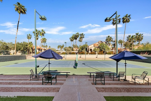 9708 E Via Linda Rd Unit 1350, Scottsdale, AZ 85258 - view of home's community with a tennis court