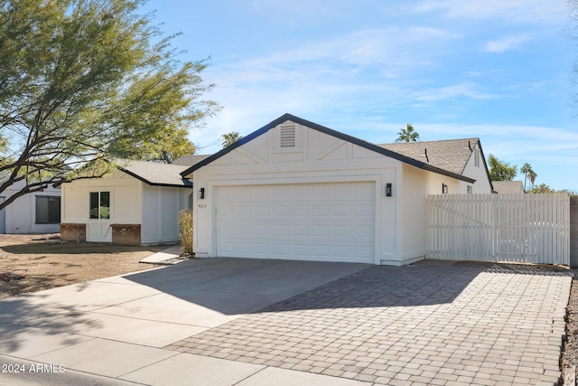 view of ranch-style house