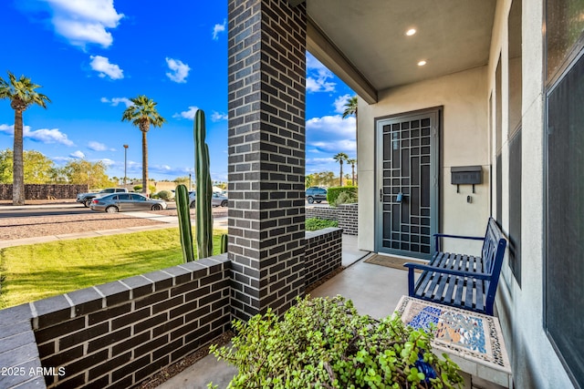 306 W Culver St, Phoenix, AZ 85003 - doorway to property featuring stucco siding