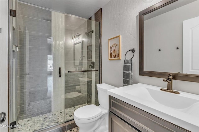 4402 E Barwick Dr, Cave Creek, AZ 85331 - bathroom with vanity and a stall shower