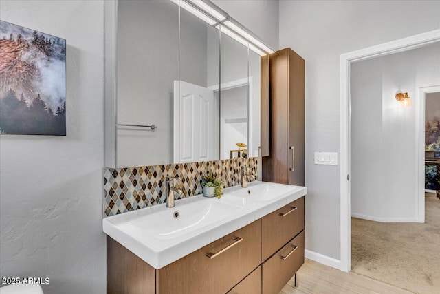 4402 E Barwick Dr, Cave Creek, AZ 85331 - full bath with double vanity and tasteful backsplash