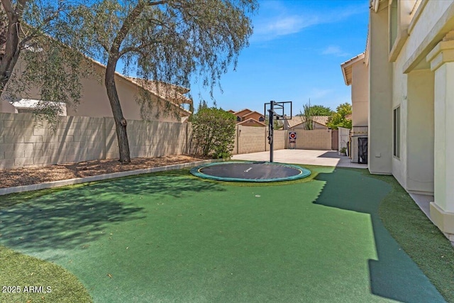 4402 E Barwick Dr, Cave Creek, AZ 85331 - fenced backyard featuring an area to practice putting