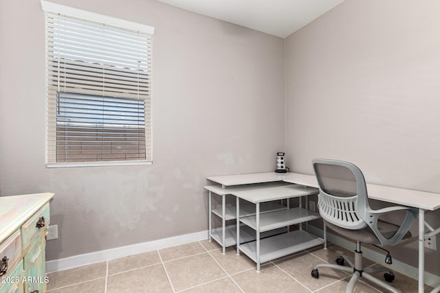 19920 W Monterosa St, Litchfield Park, AZ 85340 - office with baseboards and light tile patterned floors