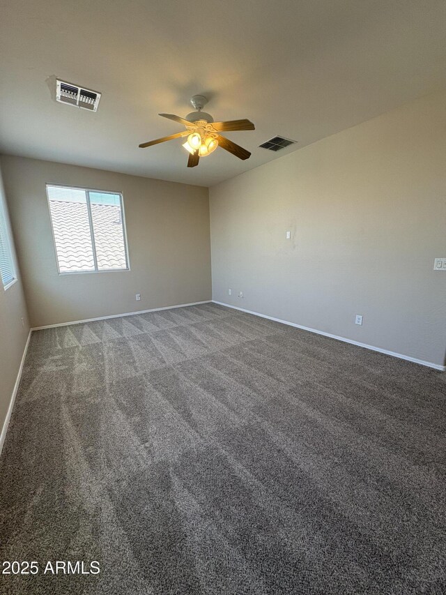 33512 N 24th Ln, Phoenix, AZ 85085 - carpeted spare room featuring ceiling fan and baseboards