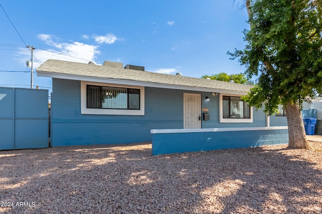 view of ranch-style house