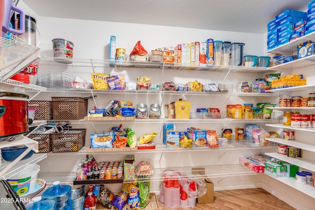 view of pantry