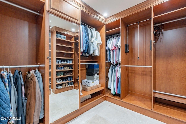 view of spacious closet