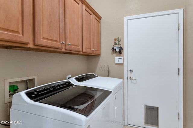 6133 W Fetlock Ter, Phoenix, AZ 85083 - washroom featuring washer and clothes dryer and cabinet space