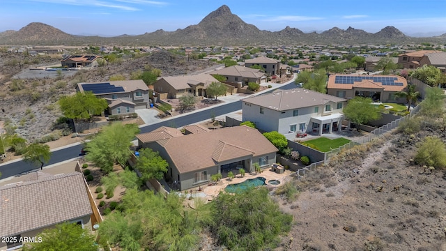 6133 W Fetlock Ter, Phoenix, AZ 85083 - aerial view of residential area featuring mountains