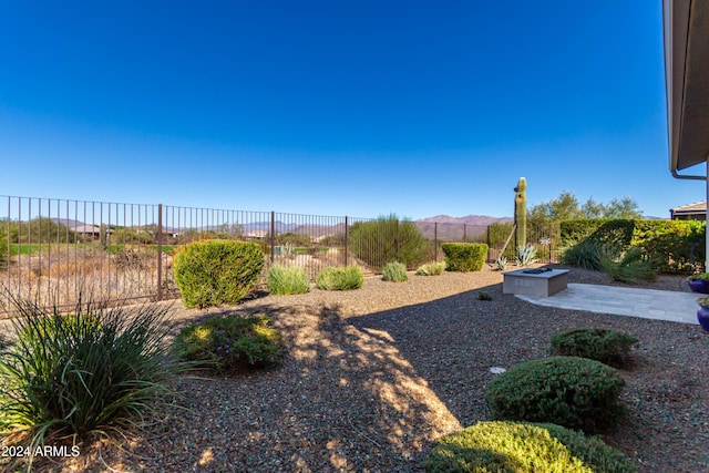 17756 E Silver Sage Ln, Rio Verde, AZ 85263 - view of yard featuring fence and a patio