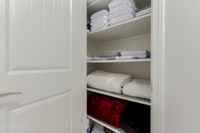view of closet