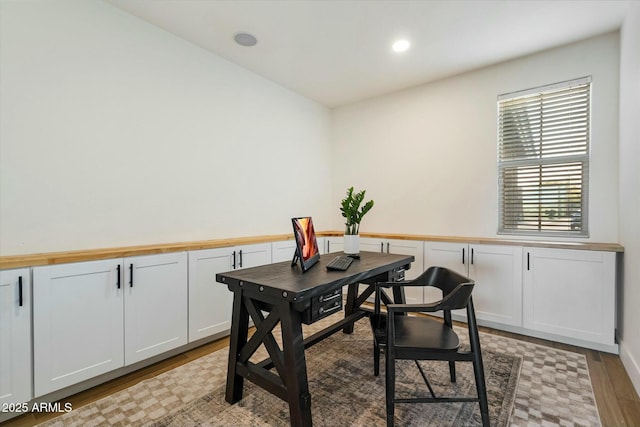 27203 N 78th Ln, Peoria, AZ 85383 - home office with wood finished floors and recessed lighting