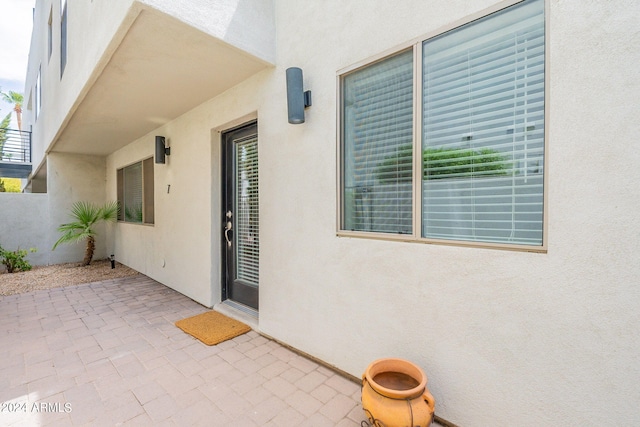 exterior space with a patio area