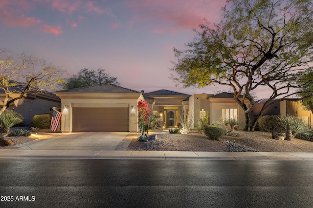 33389 N 71st St, Scottsdale, AZ 85262 - view of front facade with a garage