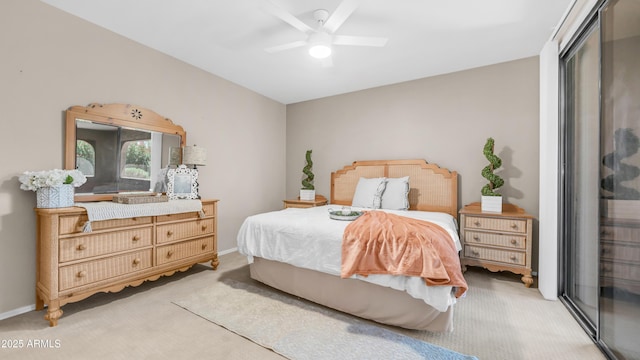 15252 N 100th St Unit 1164, Scottsdale, AZ 85260 - bedroom featuring light colored carpet, ceiling fan, and a closet