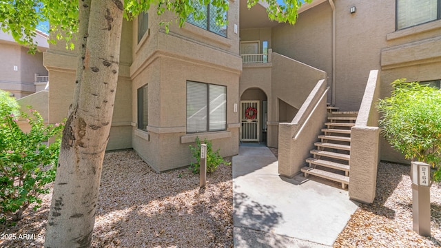 15252 N 100th St Unit 1164, Scottsdale, AZ 85260 - property entrance featuring stucco siding