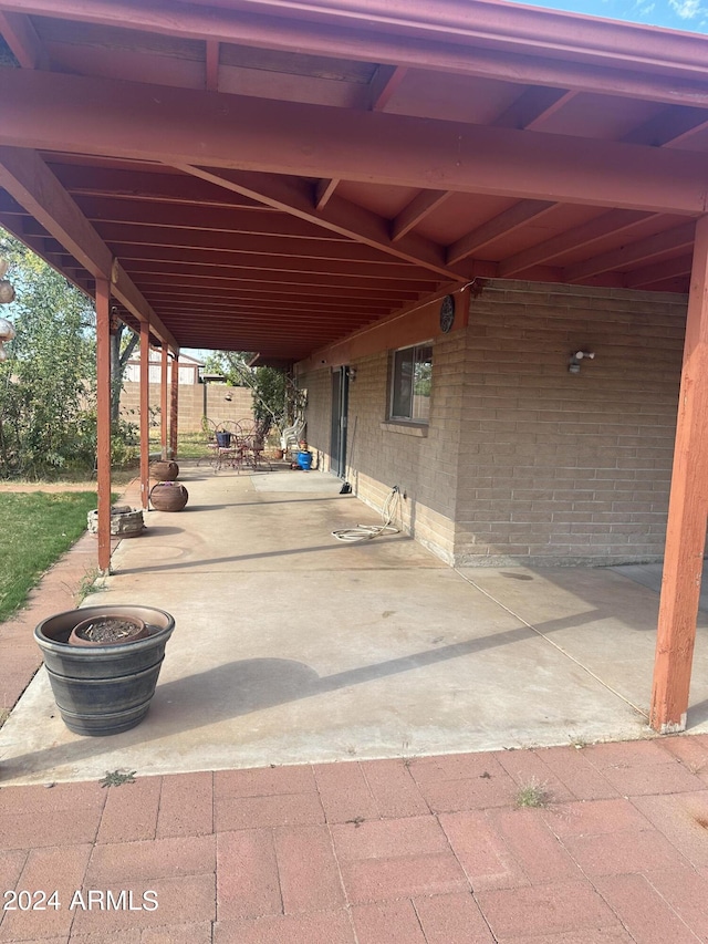 view of patio / terrace