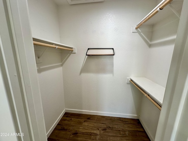 4442 E Aire Libre Ave, Phoenix, AZ 85032 - walk in closet with dark wood finished floors