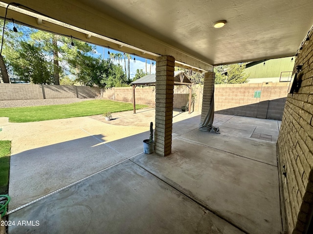 4442 E Aire Libre Ave, Phoenix, AZ 85032 - view of patio / terrace with a gazebo