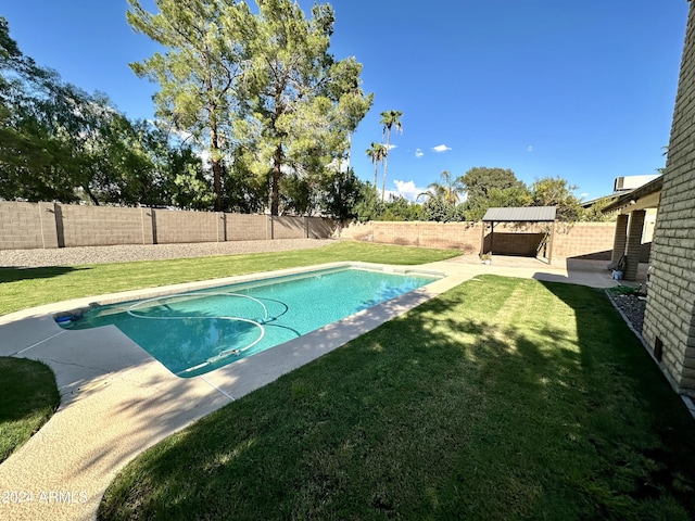 4442 E Aire Libre Ave, Phoenix, AZ 85032 - view of pool with a patio area