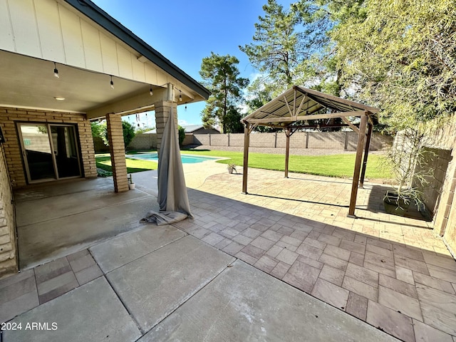 4442 E Aire Libre Ave, Phoenix, AZ 85032 - view of patio with a gazebo