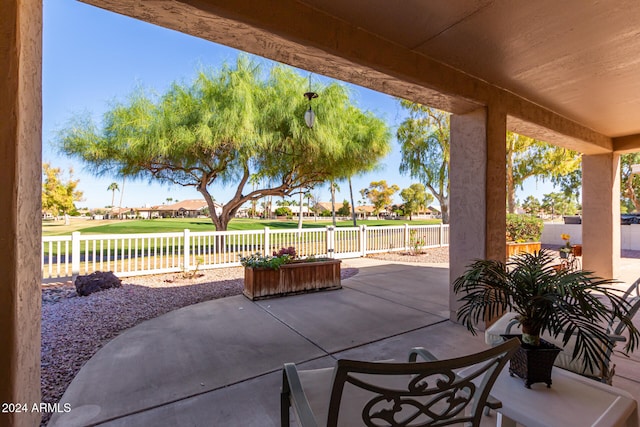 view of patio / terrace