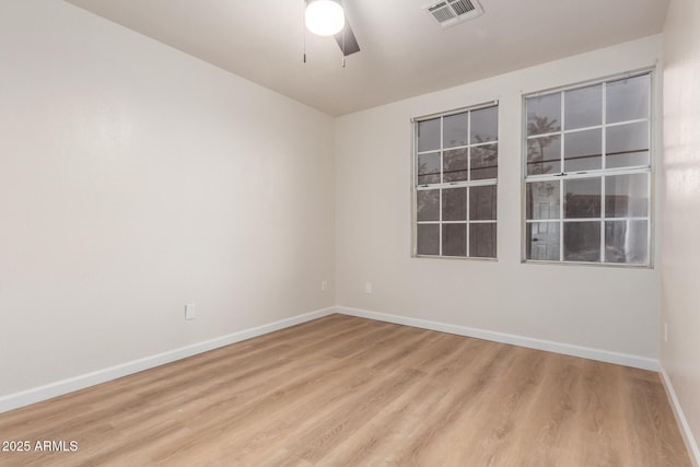 1405 N Jamaica Way, Gilbert, AZ 85234 - spare room with wood finished floors and ceiling fan