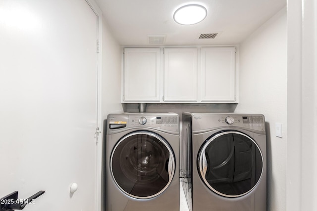 1405 N Jamaica Way, Gilbert, AZ 85234 - washroom featuring cabinet space and washing machine and clothes dryer