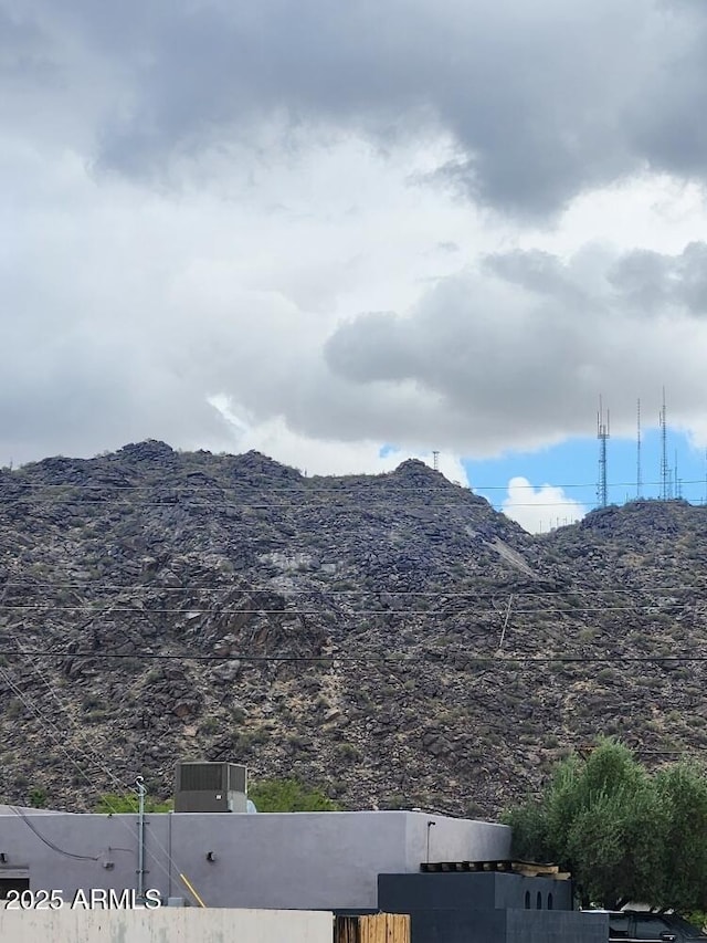 view of mountain backdrop