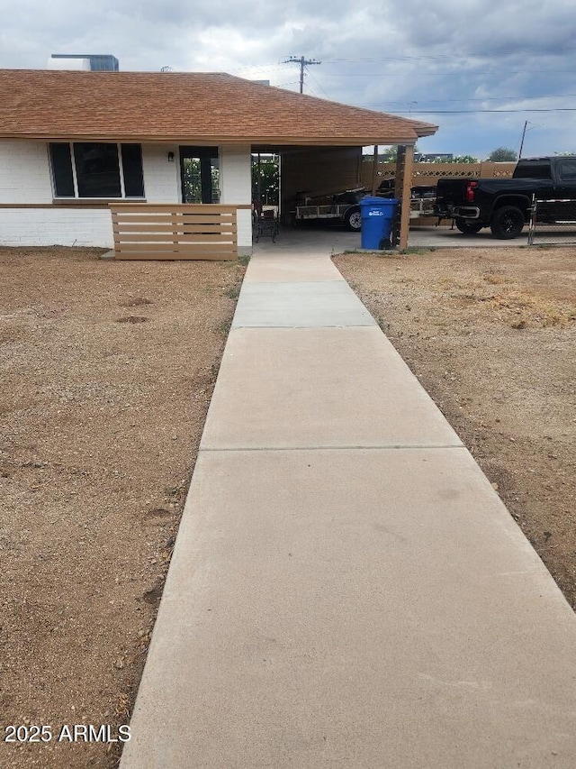 view of front of house