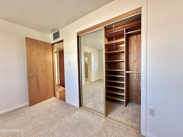 view of closet