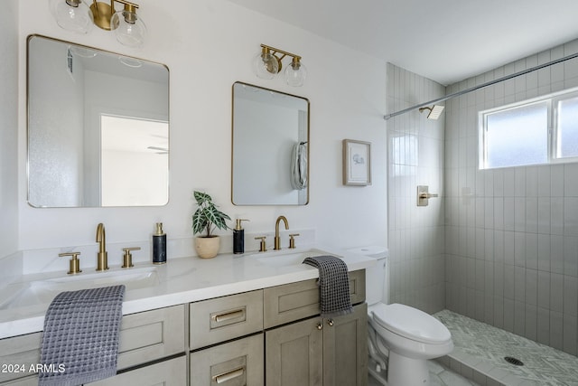1436 E Downing St, Mesa, AZ 85203 - full bath with double vanity and tiled shower