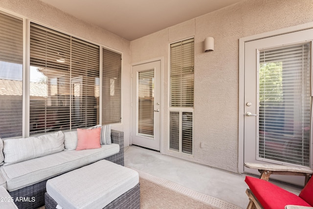 11680 E Sahuaro Dr Unit 2011, Scottsdale, AZ 85259 - view of patio / terrace with an outdoor living space
