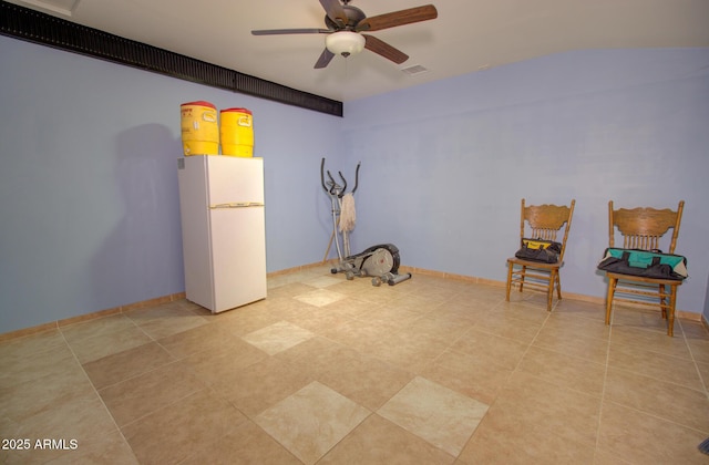 720 W Dewey Ave, Coolidge, AZ 85128 - unfurnished room with ceiling fan and baseboards