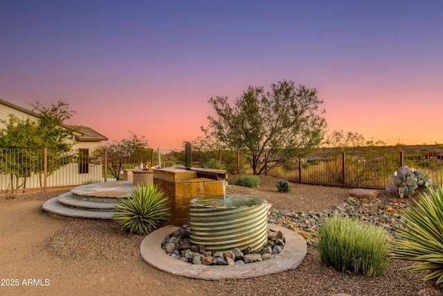 3285 Big Sky Dr, Wickenburg, AZ 85390 - view of yard at dusk