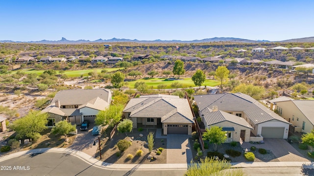 3285 Big Sky Dr, Wickenburg, AZ 85390 - aerial view of residential area with a mountain backdrop