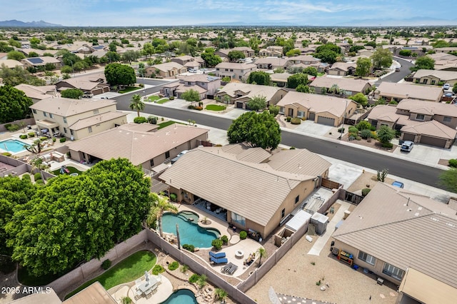 8738 W Runion Dr, Peoria, AZ 85382 - aerial view of residential area featuring a pool