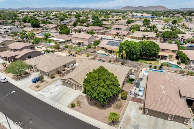 8738 W Runion Dr, Peoria, AZ 85382 - aerial perspective of suburban area featuring a mountain backdrop