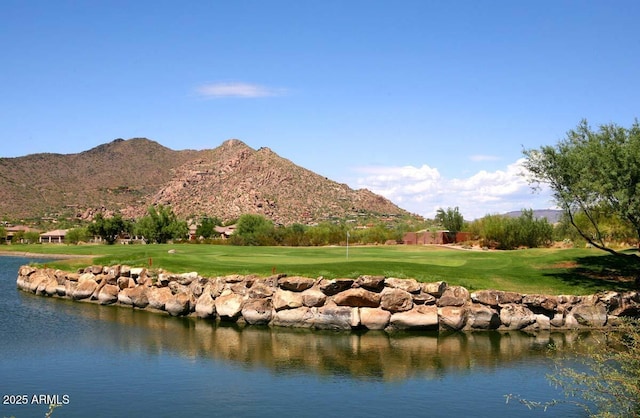 32764 N 68th Pl, Scottsdale, AZ 85266 - view of water feature with view of golf course and a mountain view