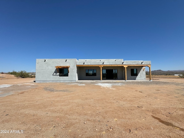 view of back of property