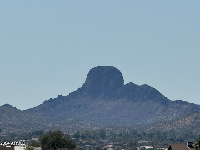 view of mountain feature