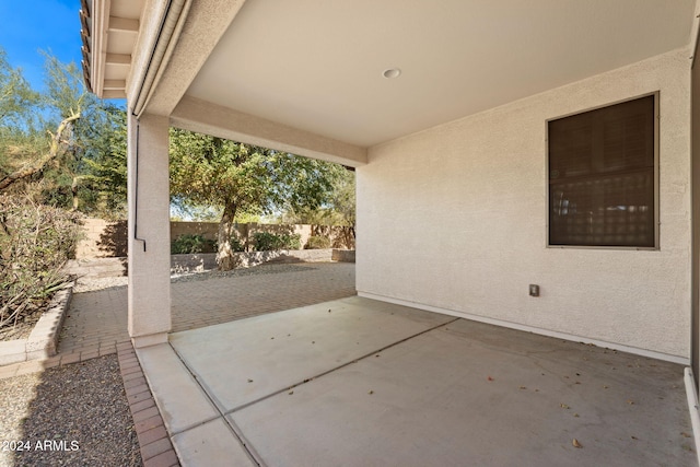 view of patio