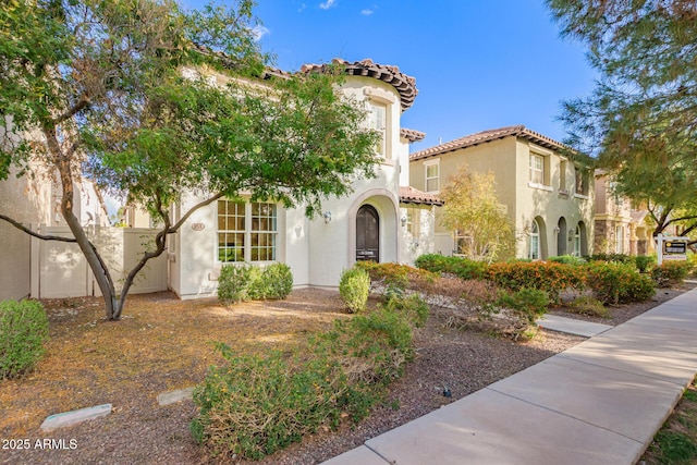 view of mediterranean / spanish home