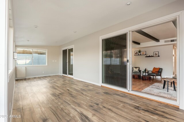 8431 E Rose Ln, Scottsdale, AZ 85250 - exterior space featuring visible vents and beam ceiling