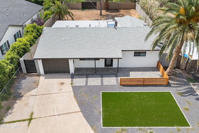 aerial view of property and surrounding area