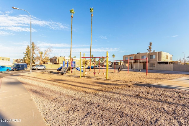 view of community playground