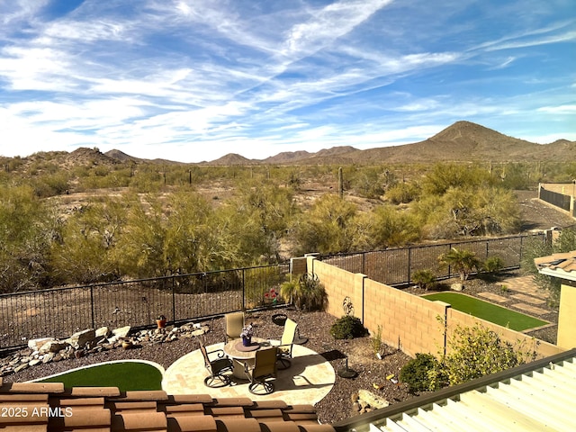 property view of mountains