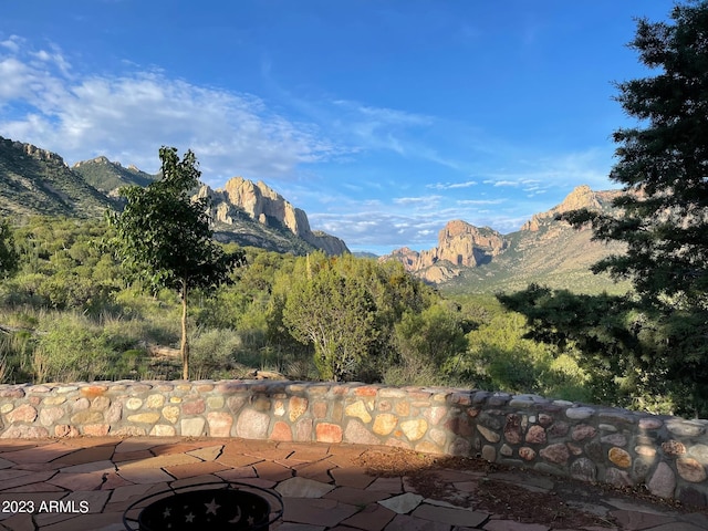 view of mountain view